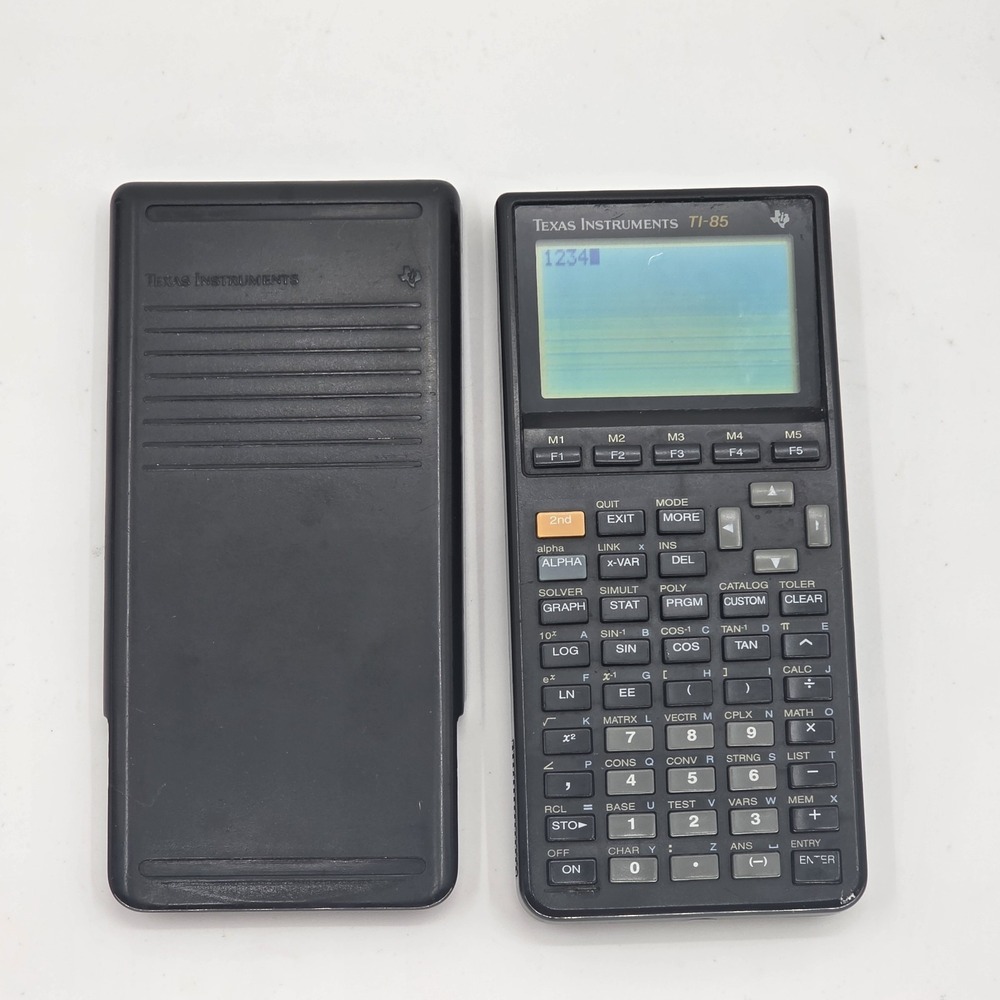 Texas Instruments TI-85 Graphing Calculator Tested & Working Vintage